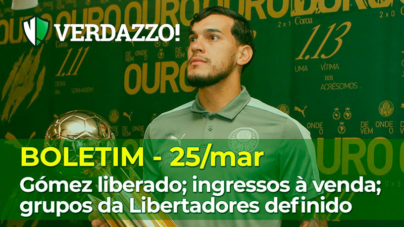 Boletim Palmeiras 25 03 2022