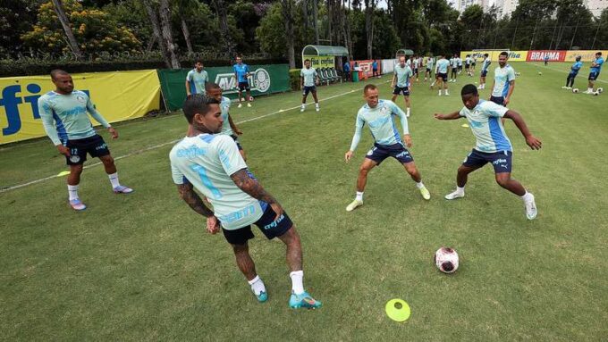 De Olho No Derby Palmeiras Realiza Treino T Tico Na Academia De Futebol