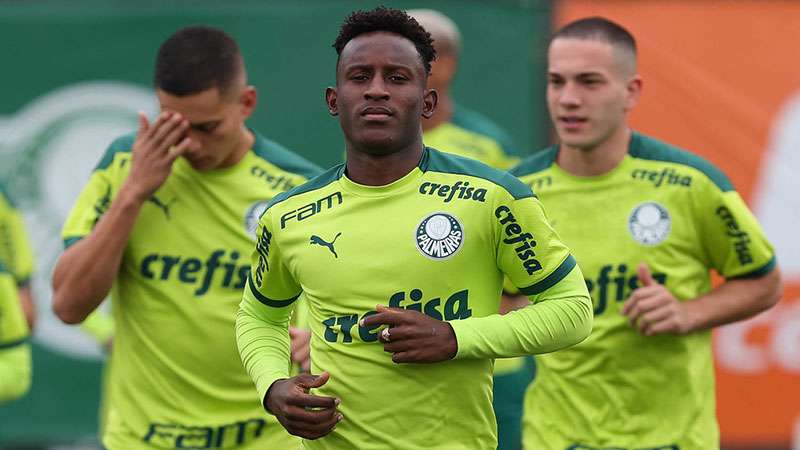 Cruzeiro anuncia a contratação do atacante Iván Angulo, do Palmeiras