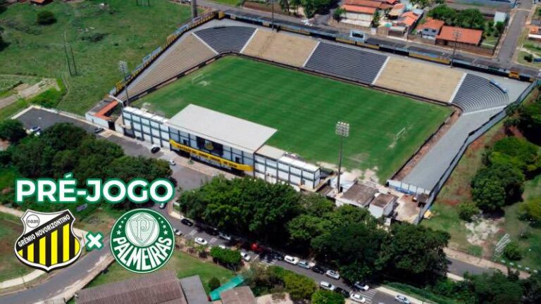 Pré jogo Novorizontino x Palmeiras Campeonato Paulista 2024