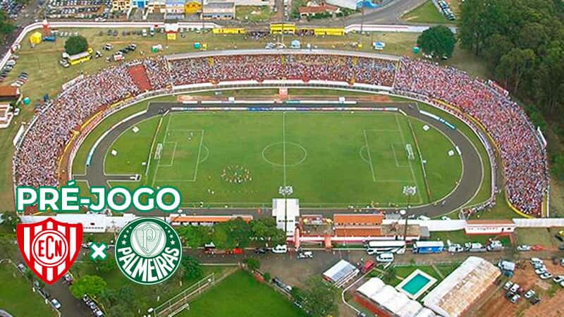 Pré-jogo Noroeste x Palmeiras – Campeonato Paulista 2025