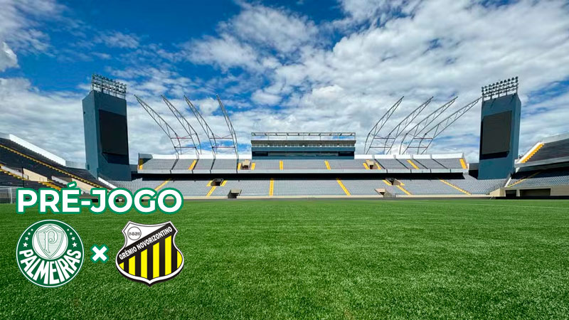 Pré-jogo Palmeiras x Novorizontino – Campeonato Paulista 2025