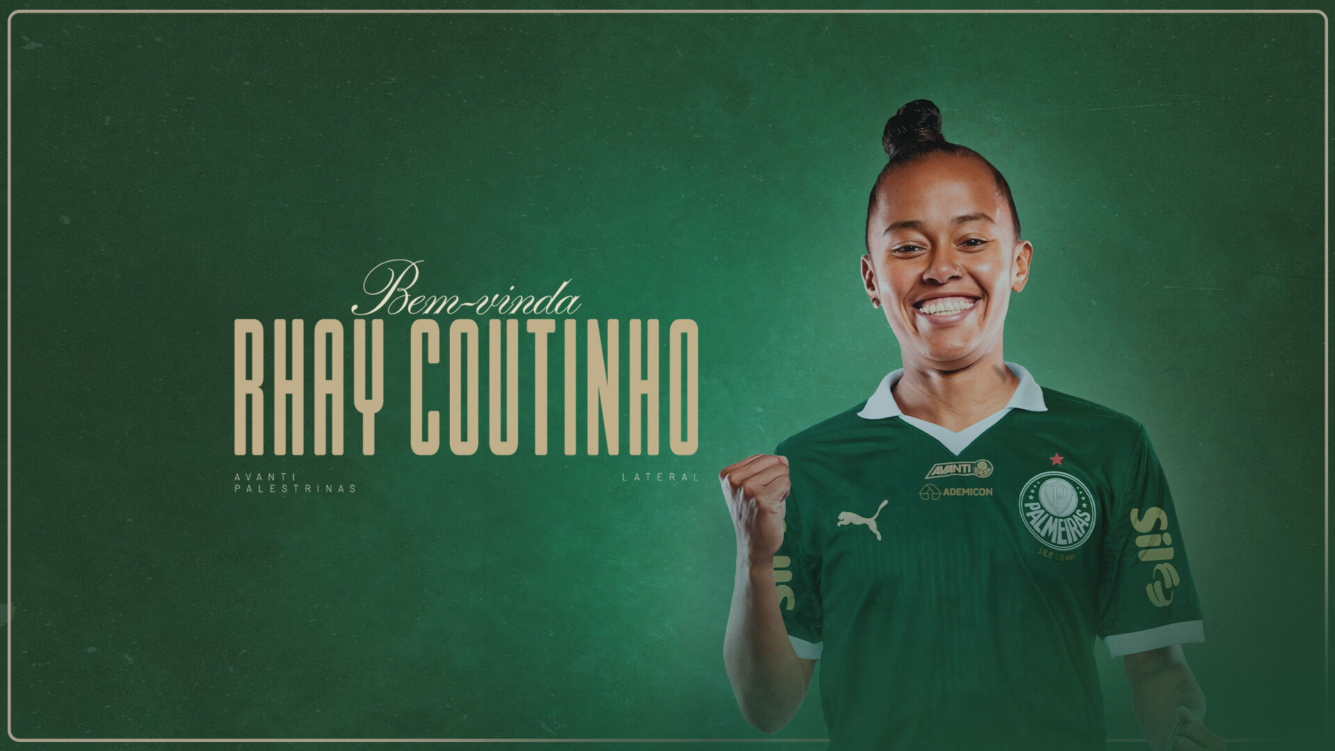 Rhay Coutinho é o segundo reforço do time feminino para 2025