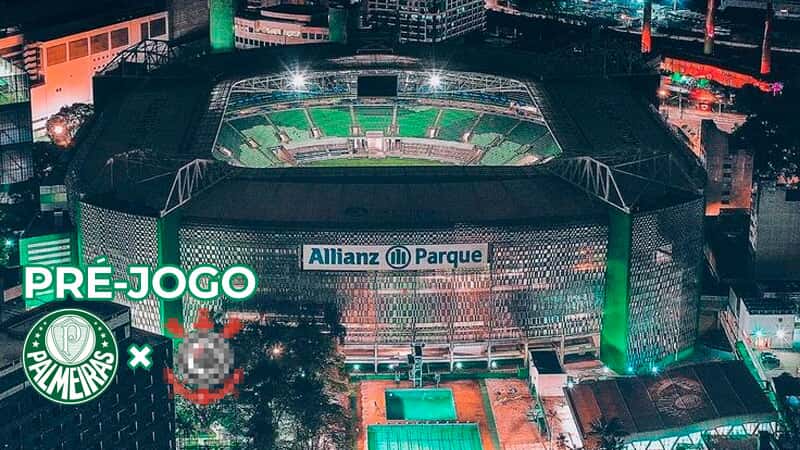 Pré-jogo Palmeiras x Corinthians – Campeonato Paulista 2025